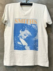 The Smiths band's European and American high street Vibe rock style pure cotton texture short sleeved men's and women's T-shirt trend