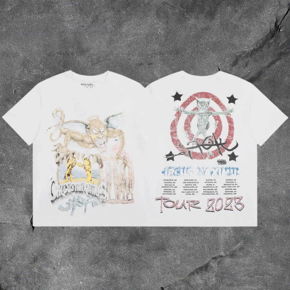 TS联名Travis Scott短袖T恤 Utopia限定嘻哈潮流 (95)