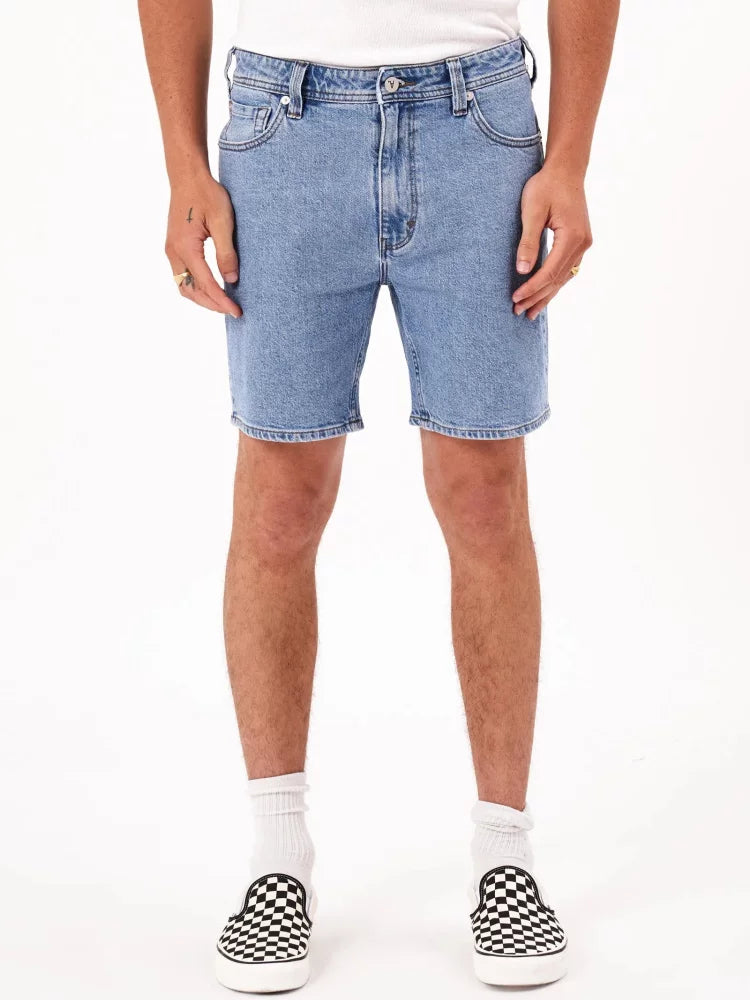 BigD ready to wear, Australian AB men's slightly stretchy regular thick denim shorts J5 AJ19