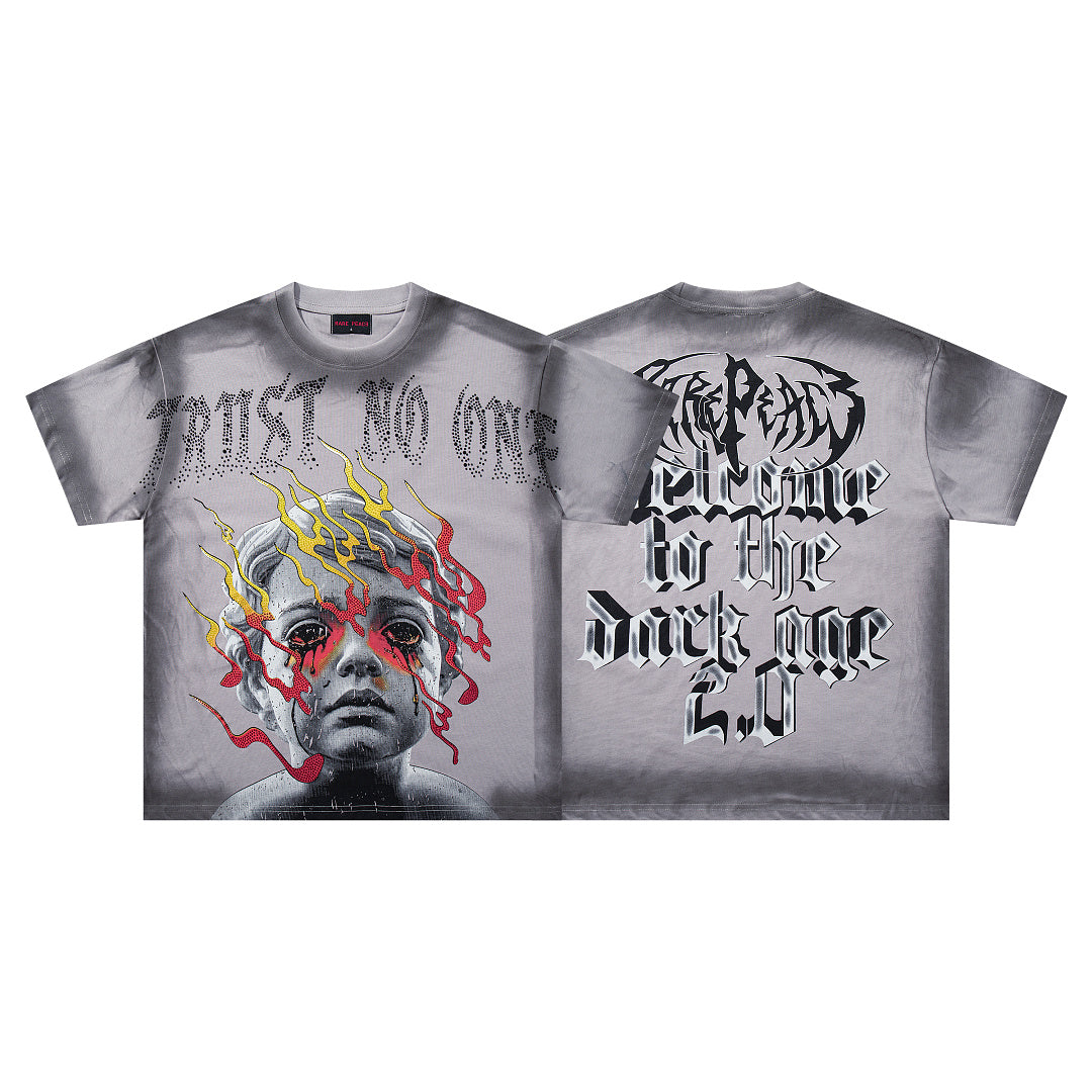 Trust No One Cherub Tee