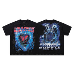 Barbed Wire Heart Tee