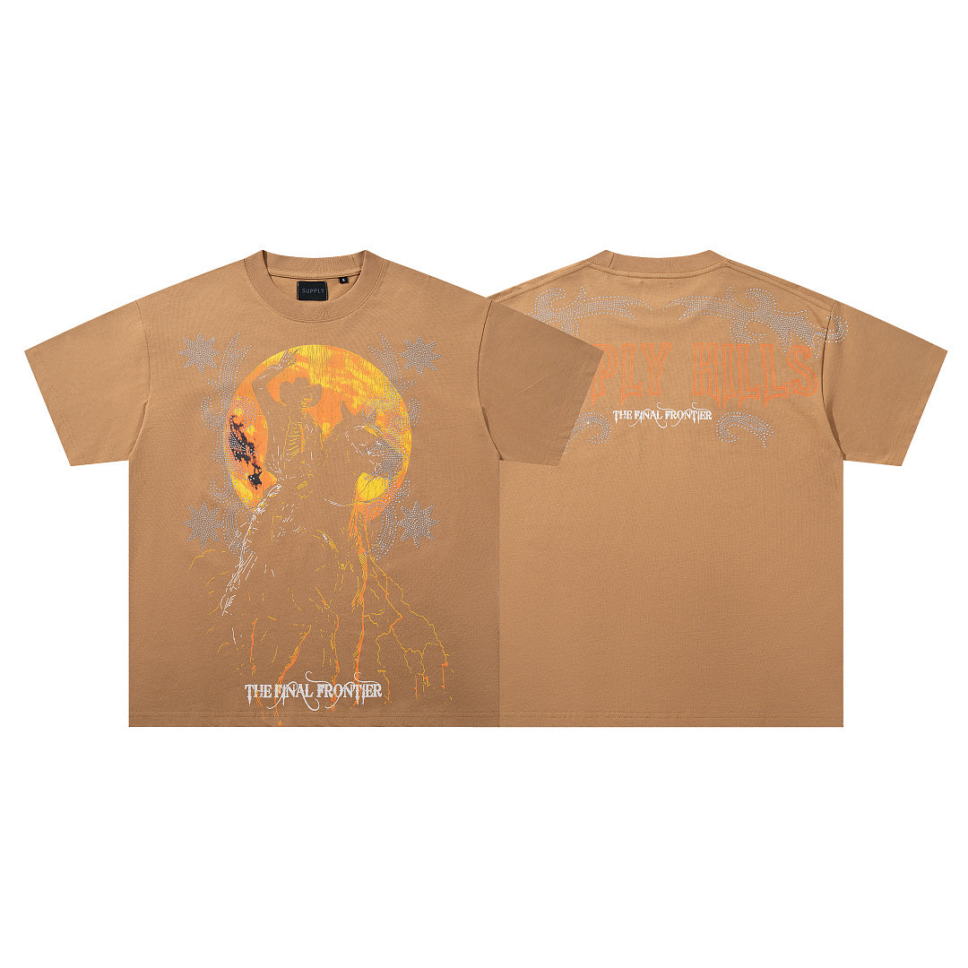 Western Cowboy Moon Tee