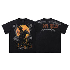 Western Cowboy Moon Tee