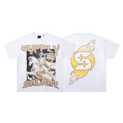 Goddess White Horse Tee
