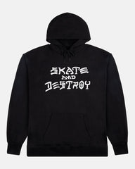 SKATE AND DESTROY - HOODIE - BLACK