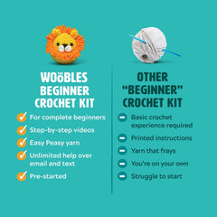Tanya the Tiger Crochet Kit