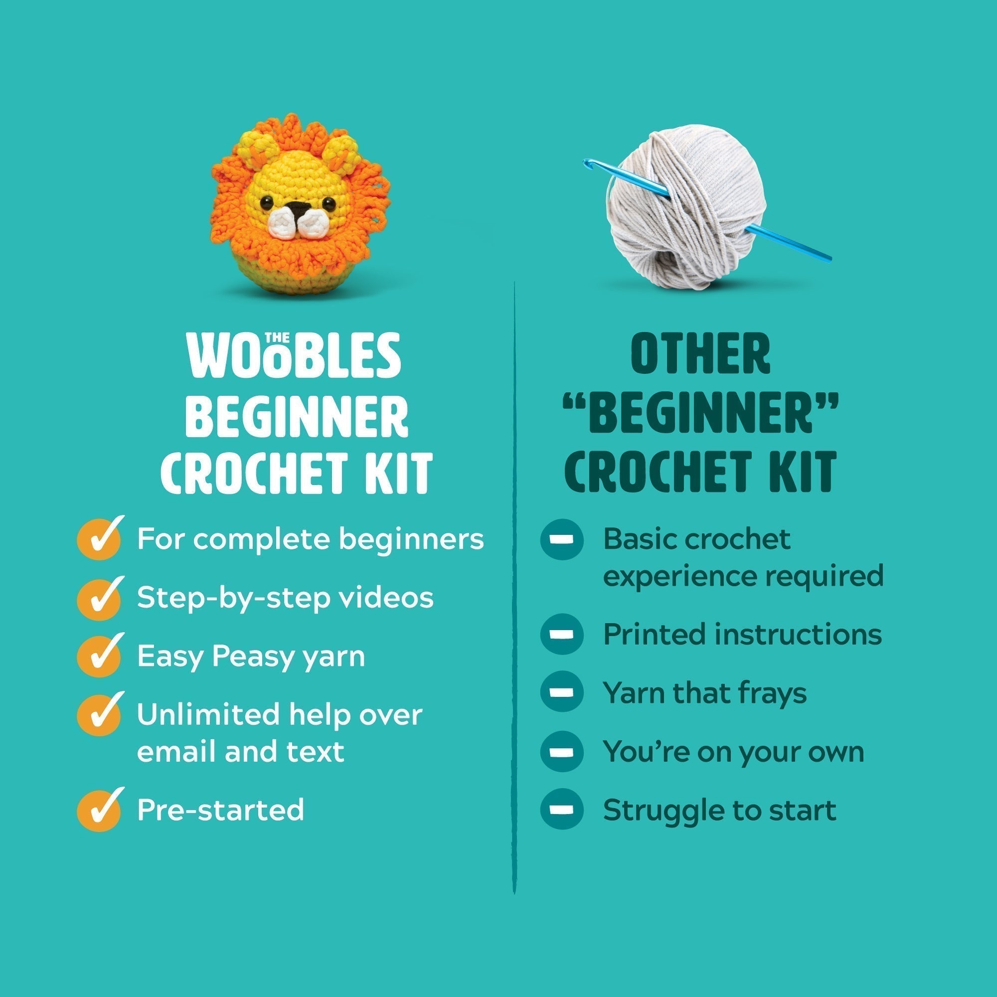 Snooky the Ghost Crochet Kit