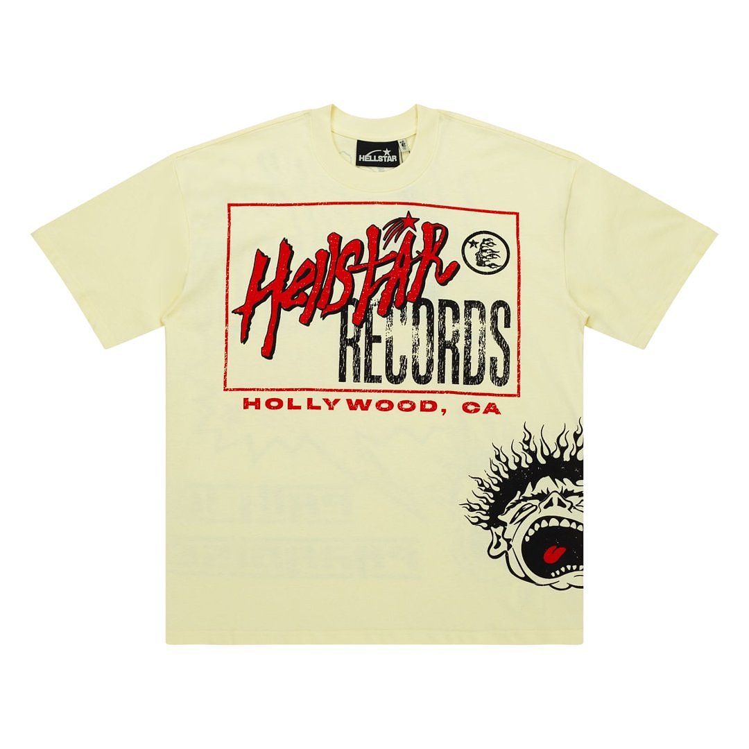Hollywood Flame Face Tee