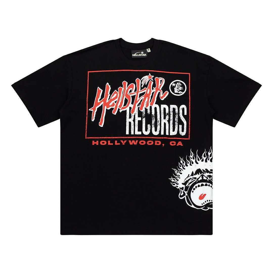Hollywood Flame Face Tee