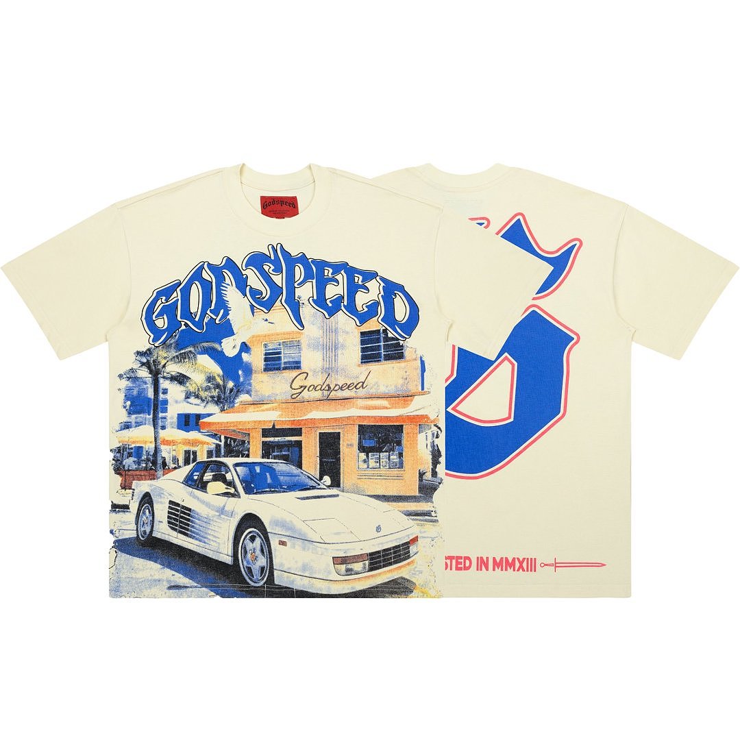 Godspeed Sports Car Tee