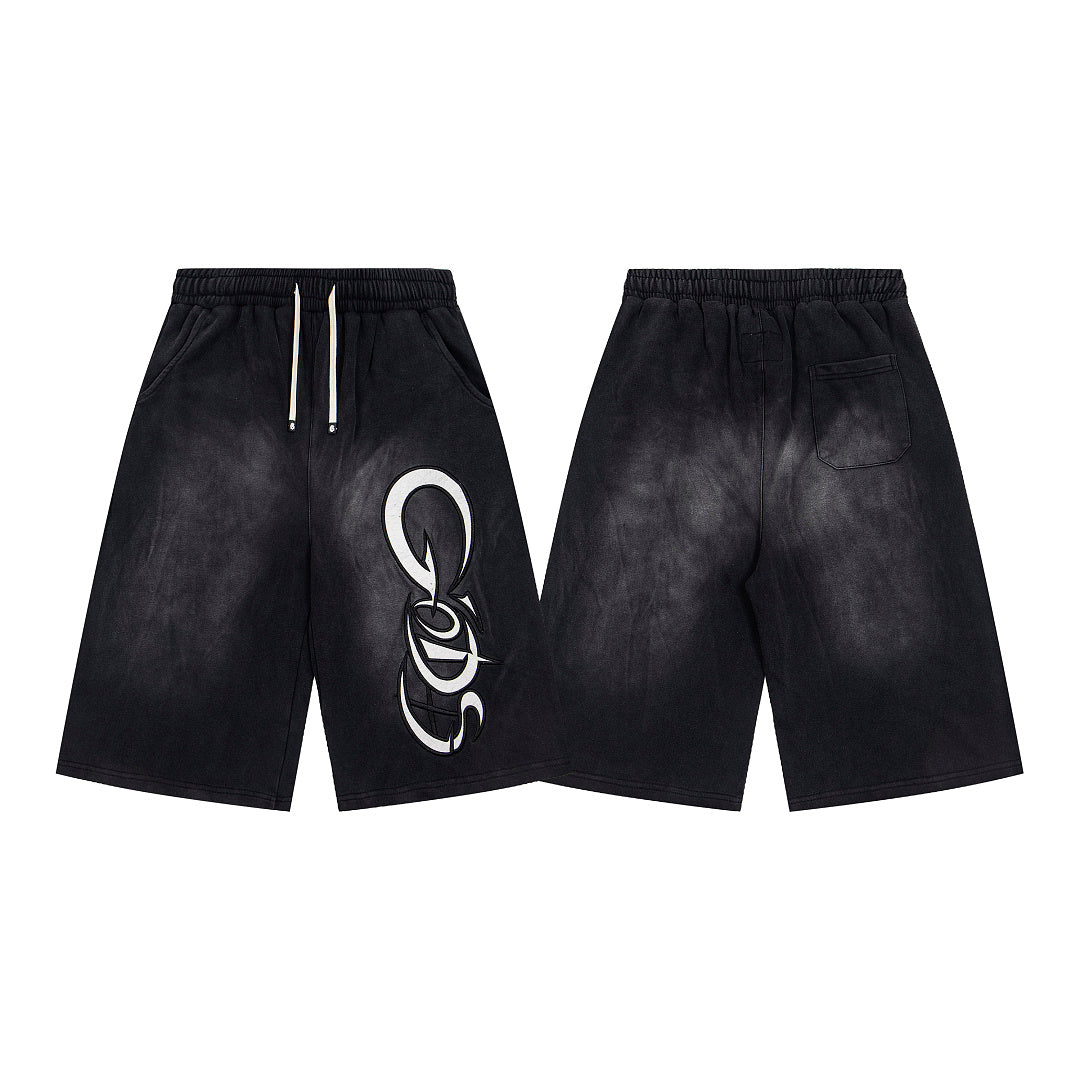 Graffiti Graphic Sweat Shorts
