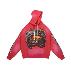 Hell Scene Graphic Hoodie