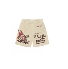 Primitive Art Graphic Sweat Shorts