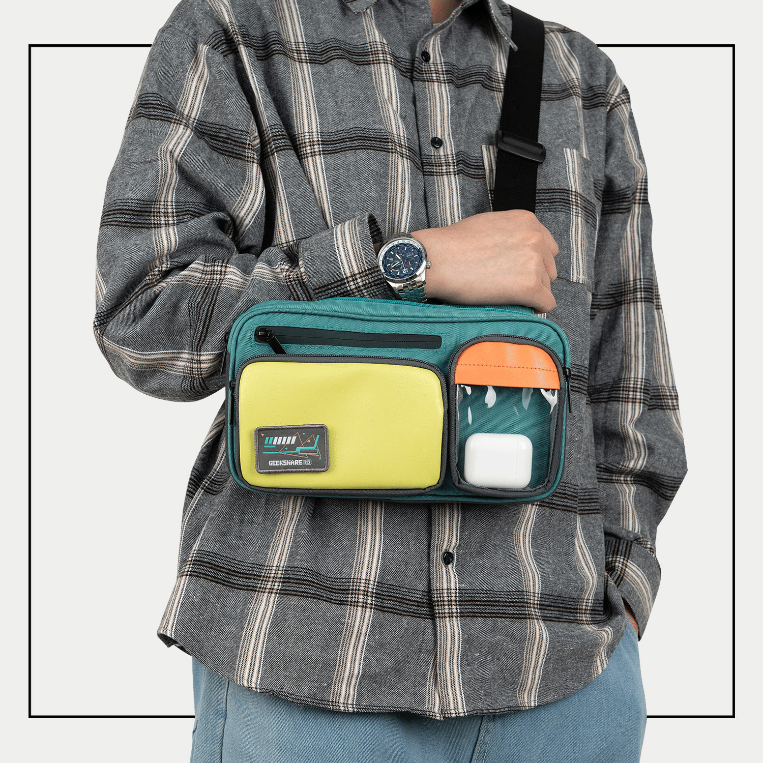 GeekShare Retro Crossbody Bag