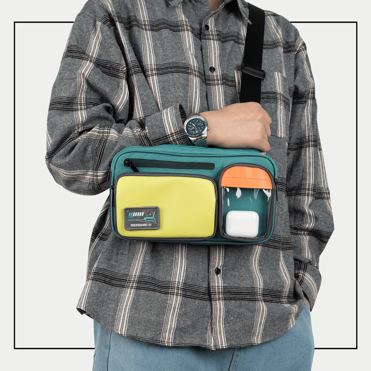 GeekShare Retro Crossbody Bag