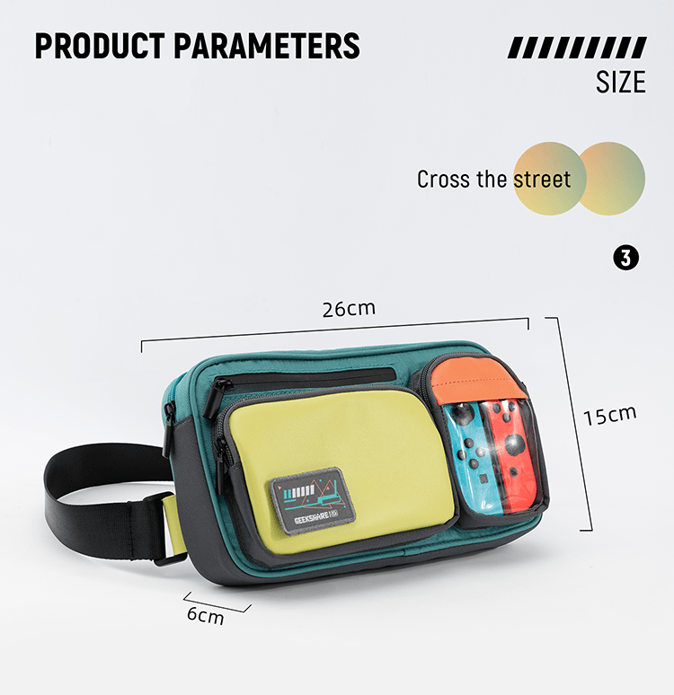 GeekShare Retro Crossbody Bag