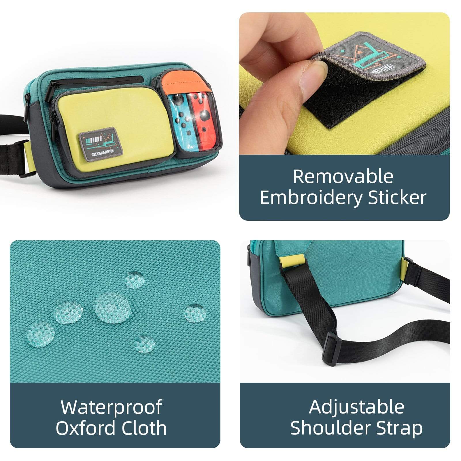 GeekShare Retro Crossbody Bag