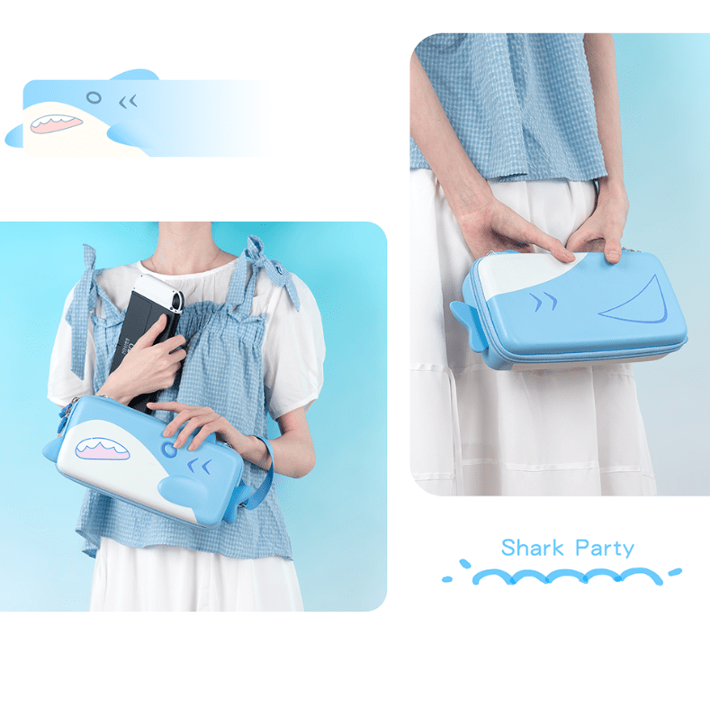 GeekShare Shark Baby Carrying Case for Switch&OLED